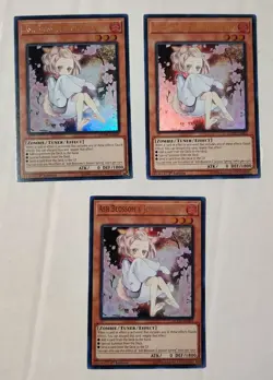Ash Blossom & Joyous Spring DUDE-EN003 1st Edition x3 Yu-Gi-Oh! - Image 1