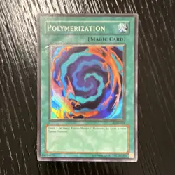 Konami Yu-Gi-Oh! Polymerization LOB-059 Holo Super Rare Unlimited - Image 1