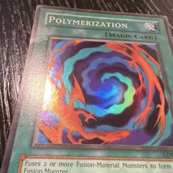 Konami Yu-Gi-Oh! Polymerization LOB-059 Holo Super Rare Unlimited - Image 3