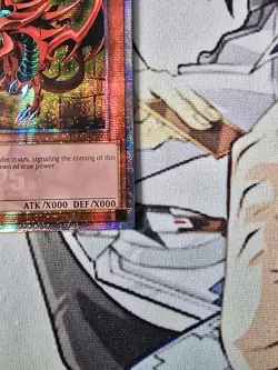 Slifer the Sky Dragon LC01-EN002 Quarter Century Secret Rare 1st Edition NM - Image 5