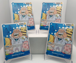 Monkey.D.Garp Playset - OP05-054 x4 - Awakening of the New Era - One Piece TCG - Image 1