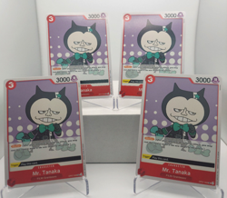 Mr. Tanaka Playset - OP07-008 x4 - 500 Years in the Future - One Piece TCG - Image 1