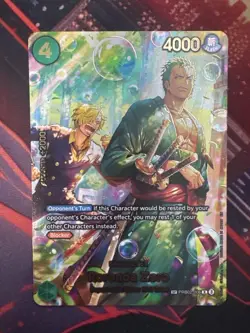 One Piece Roronoa Zoro PRB02-006 (SP) The Azure Sea's Seven (OP14) English - Image 3