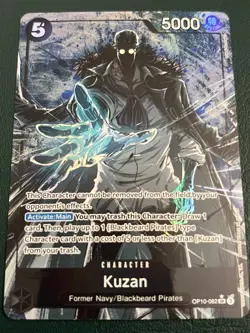 Kuzan OP10-082 SR Alt Art Parallel Royal Blood One Piece TCG English - Image 1