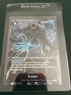 Kuzan OP10-082 SR Alt Art Parallel Royal Blood One Piece TCG English - Image 3