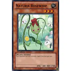 Naturia Rosewhip Yu-Gi-Oh! HA02-EN041 1st Super Rare - Image 1