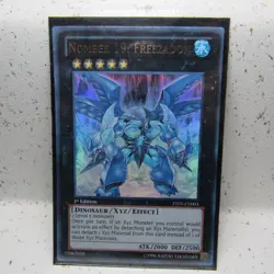 Number 19: Freezadon ZTIN-EN003 1st Edition Ultra Rare Lightly Played LP - Image 1