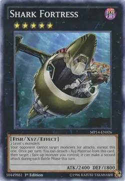 Shark Fortress - MP14-EN026 - Common - 1st Edition - Lightly Played - Image 1