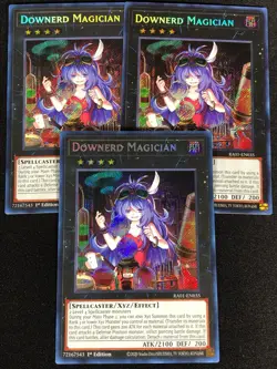 Yugioh Downerd Magician RA01-EN035 1ST SECRET x3(NM) - Image 1