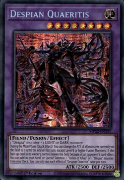 Despian Quaeritis 1st Ed Prismatic Secret MP22-EN141 Yu-Gi-Oh! - Image 1