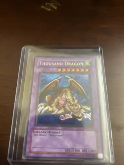 Thousand Dragon MRD-143 Metal Raiders Unlimited Secret Rare Card - Image 1