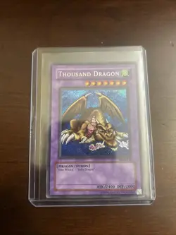 Thousand Dragon MRD-143 Metal Raiders Unlimited Secret Rare Card - Image 2
