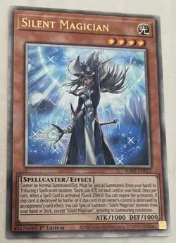 Yugioh RA02-EN012 Silent Magician - Quarter Century Secret Rare - Image 1