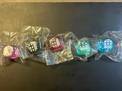 Yugioh Legendary Duelists + Dragons of Legend Official Konami Sealed 5 Dice Set - Image 2