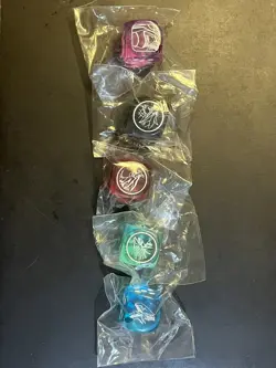 Yugioh Legendary Duelists + Dragons of Legend Official Konami Sealed 5 Dice Set - Image 3