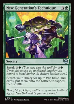 2x New Generation's Technique - Foil TMT NM MTG - Image 1