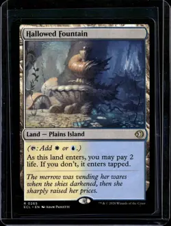 Hallowed Fountain - 265 - ECL - NM - MTG Magic the Gathering - Image 1