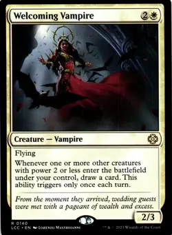 Welcoming Vampire – Commander: The Lost Caverns of Ixalan 140 • R - Image 1