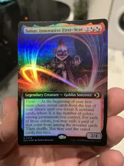 Sanar, Innovative First-Year (EXTENDED FOIL) - Lorwyn Eclipsed (MTG) NM - Image 1