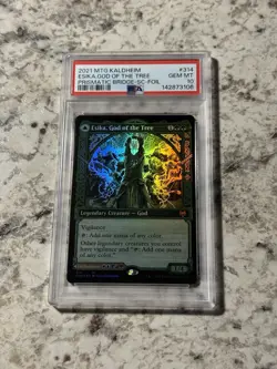 Esika God of the Tree Showcase FOIL 314 PSA 10 (MTG Kaldheim 2021) - Image 1