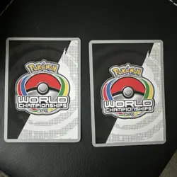 Pokemon Suicune & Entei LEGEND World Championships 2011 2x TCG Cards English - Image 5