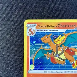 2020 Special Delivery Charizard Pokemon Center Exclusive Promo SWSH075 NM-Mint - Image 4