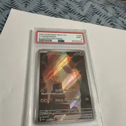 Pokemon TCG Charmander Scarlet & Violet 151 Card Illustration Rare PSA 9 - Image 2