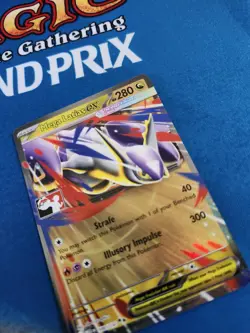 Pokemon Mega Latias EX 100/132 Mega Evolutions Prize Pack Series 8 Stamped - NM - Image 1