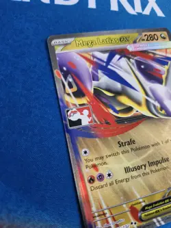 Pokemon Mega Latias EX 100/132 Mega Evolutions Prize Pack Series 8 Stamped - NM - Image 3