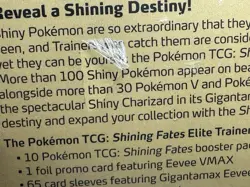 Pokemon TCG Shining Fates Elite Trainer Box Factory Sealed New! - Image 3
