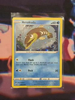 Arrokuda SWSH093 Holo Pokemon Sword & Shield Black Star Promo - Image 1