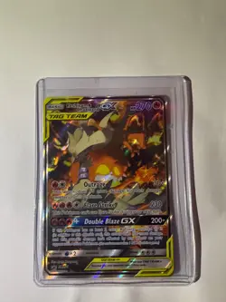 Reshiram & Charizard GX SM201 Sm Holo Pokemon TCG promo 2019 - Image 3