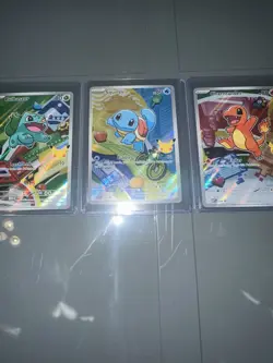 Pokemon TCG First Partner Illustration Collection Series 1 Kanto GEN 1 Starters - Image 3