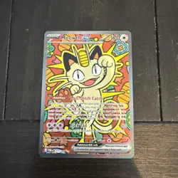 Meowth ex 121/088 ENGLISH Perfect Order SIR Pokemon - Image 1