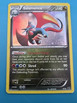 Pokemon Tcg Salamence - 8/20 (Cosmos Holo) Holo Blister Exclusives 008/020 HP - Image 1