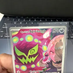 Pokemon Ascended Heroes Cynthia's Spiritomb Illustration Rare 244/217 - Image 3