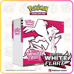 White Flare ETB – Pokemon Center Exclusive – Elite Trainer Box – Sealed - Image 1