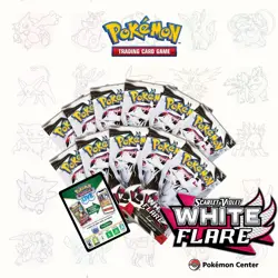 White Flare ETB – Pokemon Center Exclusive – Elite Trainer Box – Sealed - Image 4