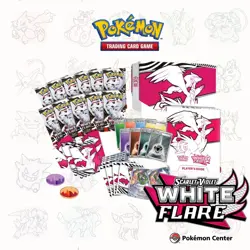 White Flare ETB – Pokemon Center Exclusive – Elite Trainer Box – Sealed - Image 5