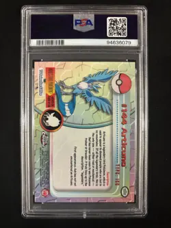 2000 Topps Chrome Articuno Pokemon T.V. #144 PSA Gem Mint 10 - Image 2