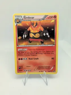 Emboar 20/114 - NM/M Holo Rare | Black and White Pokemon TCG - Image 1
