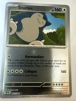 Snorlax 063/088 - Reverse Holo - Pokemon TCG: Perfect Order - English NM - Image 1