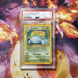 ITALIAN PSA3 Venusaur Base Set Holo Pokemon TCG - Image 1