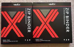 Vault X SV10 Pokemon Destined Rivals 12 Pocket & 9 Pocket 1st Edition Binders - Image 1