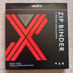 Vault X SV10 Pokemon Destined Rivals 12 Pocket & 9 Pocket 1st Edition Binders - Image 4