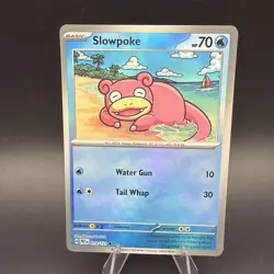 Slowpoke (Master Ball Pattern) 018/131 Sv: Prismatic Evolutions Holo Pokemon Tcg - Image 1