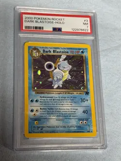 2000 Pokemon Rocket Dark Blastoise-Holo PSA 7 - Image 1
