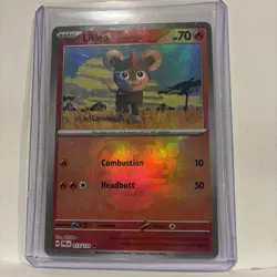 Pokemon TCG Litleo 015/131 (Master Ball Pattern) SV: Prismatic Evolutions NM - Image 2