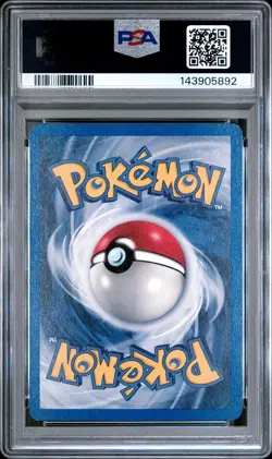 2000 POKEMON GYM HEROES HOLO #11 ROCKET'S HITMONCHAN PSA 7 - Image 2