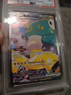 2025 Iono's Bellibolt ex 183/159 Pokemon Journey Together SIR PSA 9 - Image 2